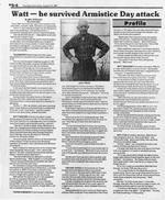 1981 08-14, Watt - He Survived Armistice Day Attack