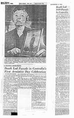 1966 11-11, Death Led Parade in Centralia's First Armistice Day Celebration: A Witness Remembers