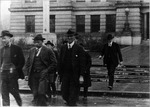 Leaving the Courthouse