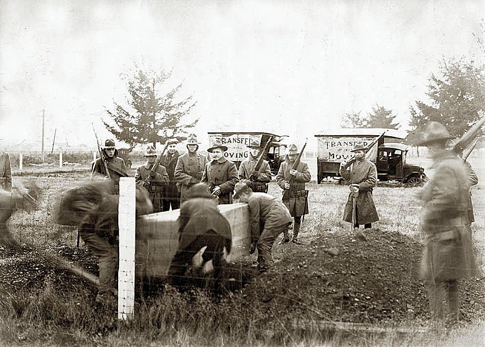 Burial of Wesley Everest