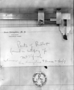 parts of bullet found in McElfresh - Evidence Presented at the Trial