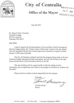 [Letter from Tim Browning to Henry Kirk]