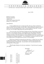[Letter from Henry Kirk to Barbara Courtney]