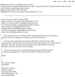 [E-mail from Henry Kirk to adminstrators forwarded by Steve Ward to certain classified staff]