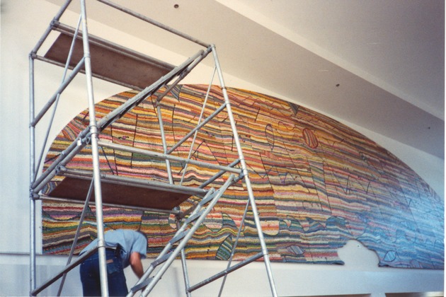 [Mason Mural, south wall, Kirk Library]