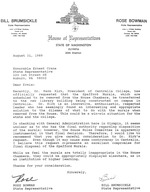 [Letter from Rose Bowman and Bill Brumsickle to Ernest Crane]