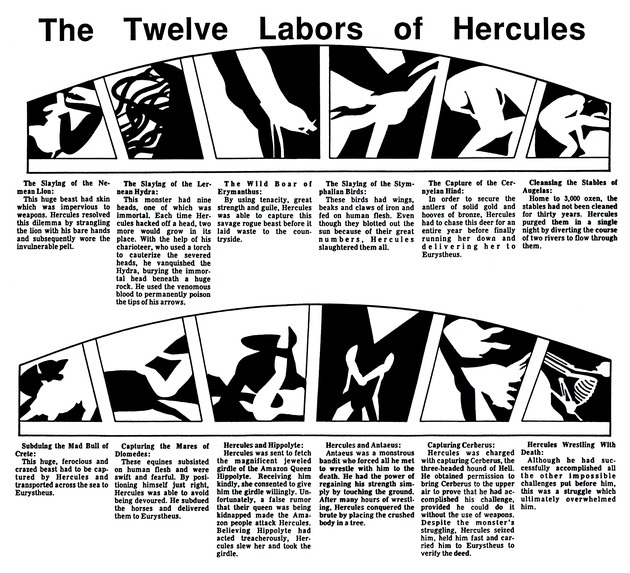 The Labors of Hercules explained
