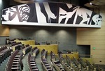 [Spafford murals, east wall, Corbet Theatre]