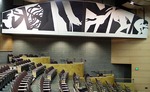 [Spafford murals, east wall, Corbet Theatre]