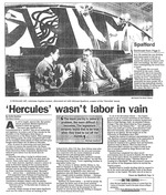 page 2 - 'Hercules' Wasn't Labor in Vain