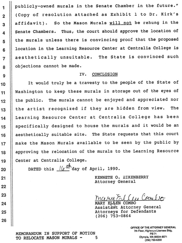 murals0047e - Memorandum in support of motion to relocate Mason murals