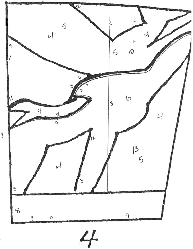 murals0156h - Diagrams, descriptions, and specifications for Spafford Mural panels