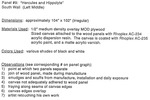 murals0156q - Diagrams, descriptions, and specifications for Spafford Mural panels