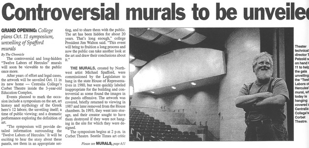 Controversial murals to be unveiled