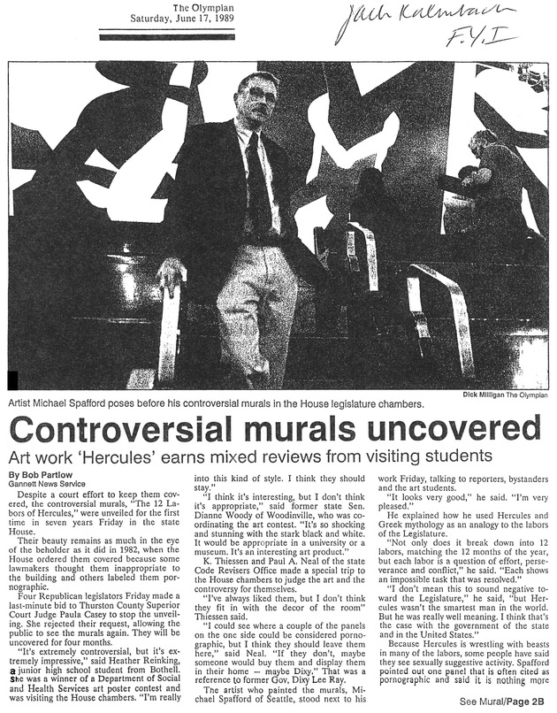 Controversial murals uncovered