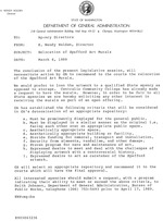 [Memo from K. Wendy Holden to Agency Directors]