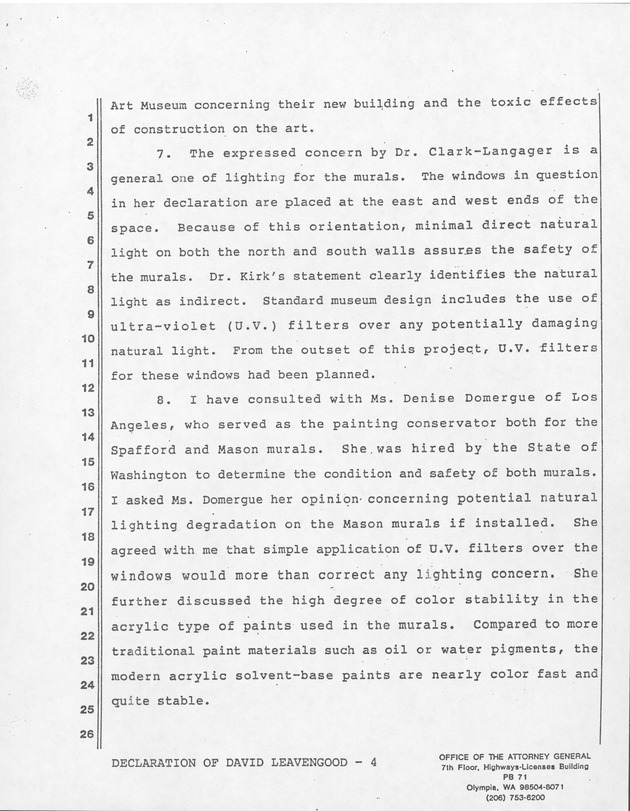 David Leavengood-004 - Declaration of David Leavengood