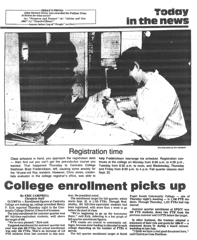 College enrollment picks up