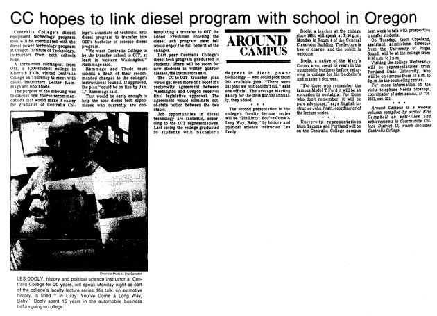 CC hopes to link diesel program with school in Oregon