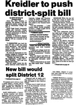 Kreidler to push district-split bill