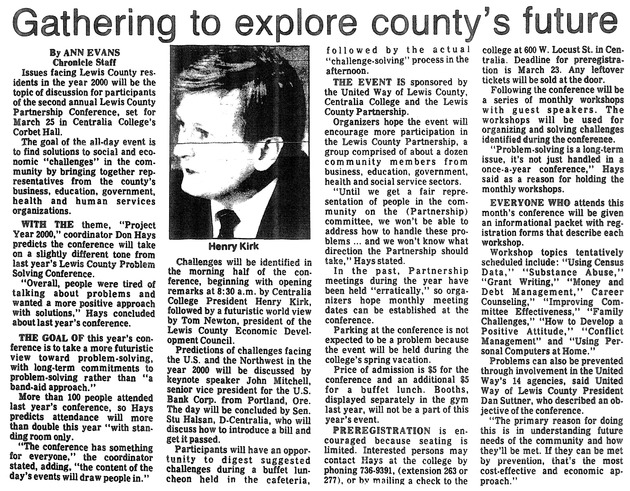 Gathering to explore county's future