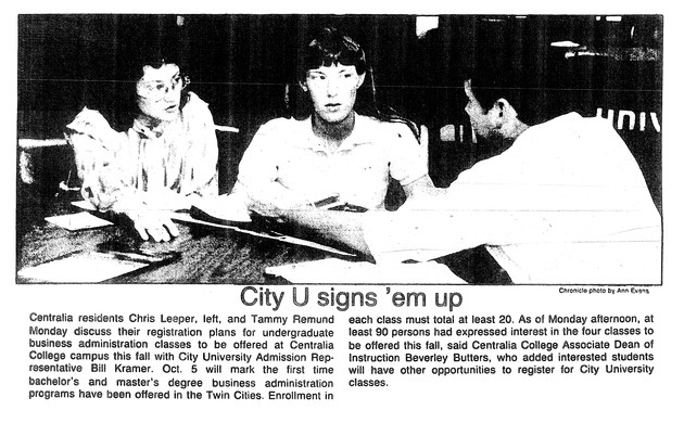 City U signs 'em up