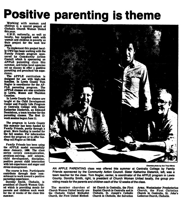 Positive parenting is theme