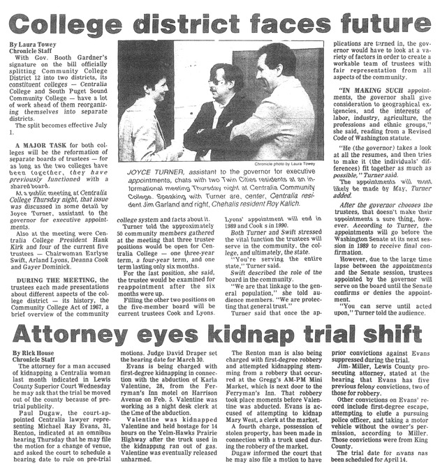 College district faces future