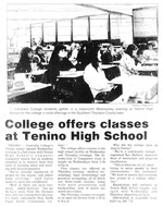 College offers classes at Tenino High School
