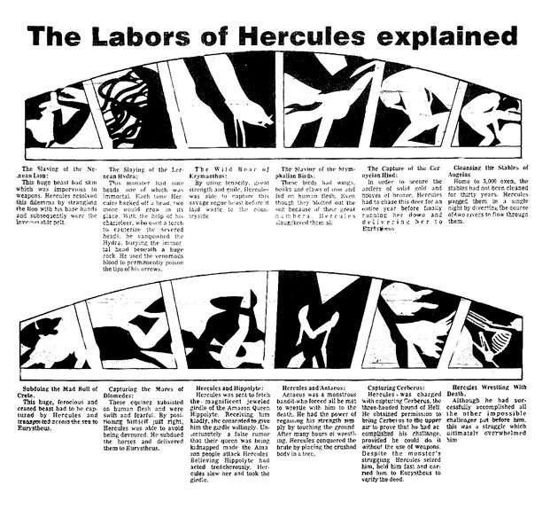 The Labors of Hercules explained