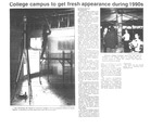 College campus to get fresh appearance during 1990s