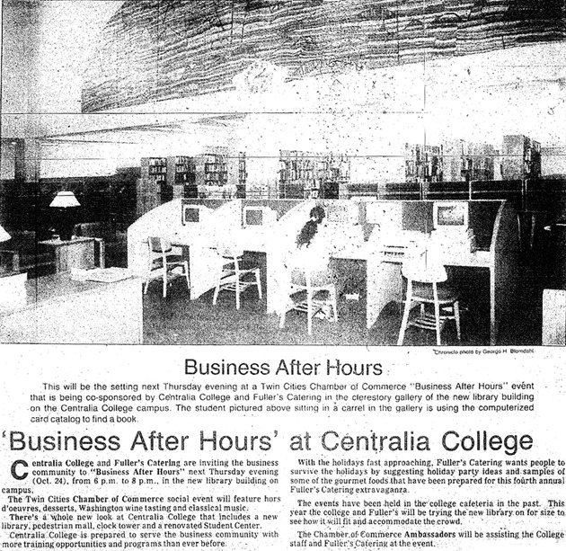 'Business After Hours' at Centralia College