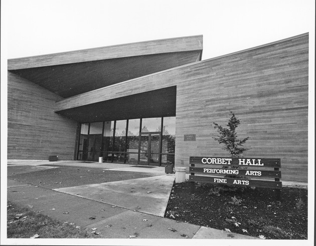Corbet Hall - Main Entrance