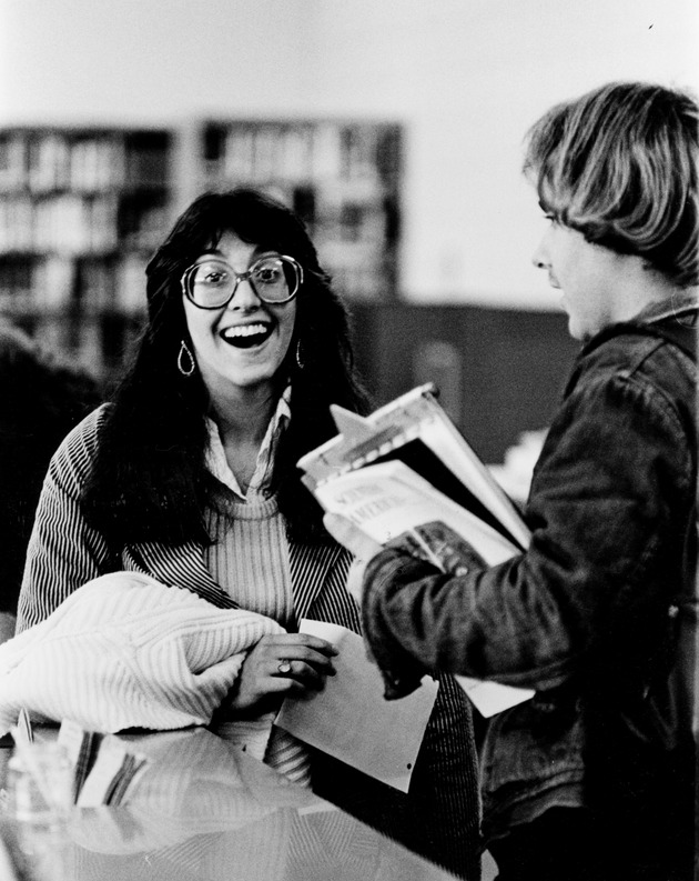 Students in the Library