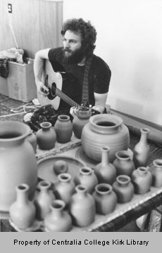 Folk Singer at Crafts Show