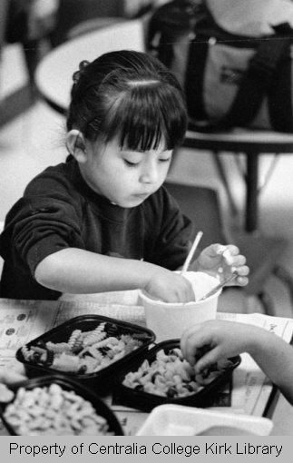 Future Chef? - Children at the Van Prooyen Child Care Center