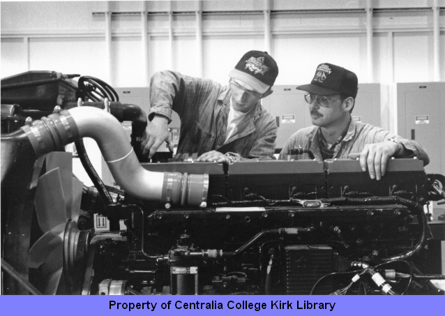 Diesel Technology Students in Class