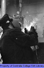 Welding Student