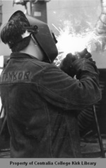 Welding Student