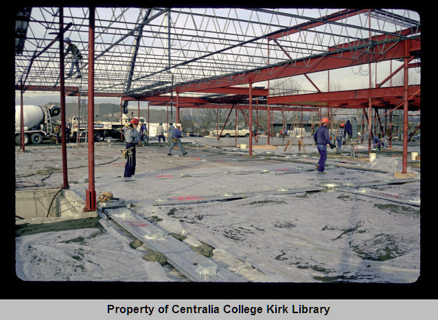 03 Construction begins - New Library Building Under Construction