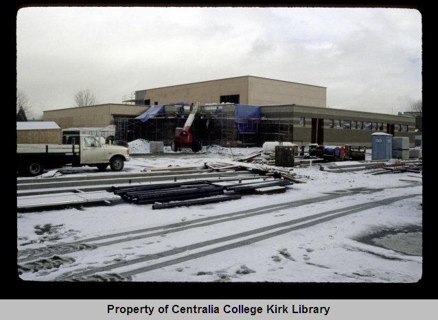 08 View from Pear Street looking NE - New Library Building Under Construction