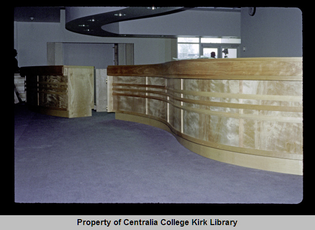 09 Circulation Desk - New Library Building Under Construction