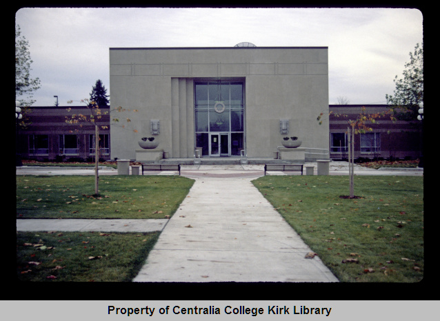 10 Front Entrance - New Library Building Under Construction