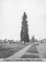 Corner of Rock and Pear Streets Facing East (Old Noble Field)