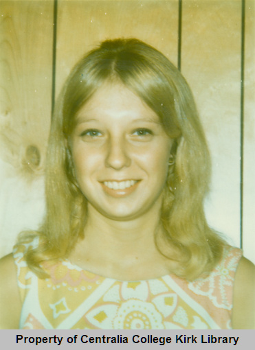 1971-72 ASCC Secretary Sara Gordon