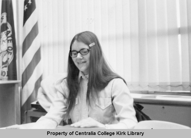 1971-72 ASCC Activities Commissioner Patty Durgin
