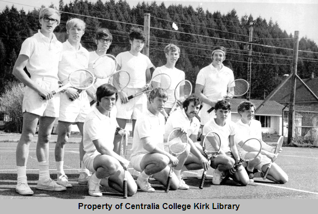 1970-71 Men's Tennis Team
