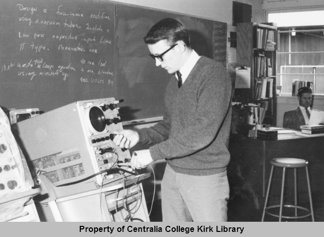 Electronics Lab in 1969