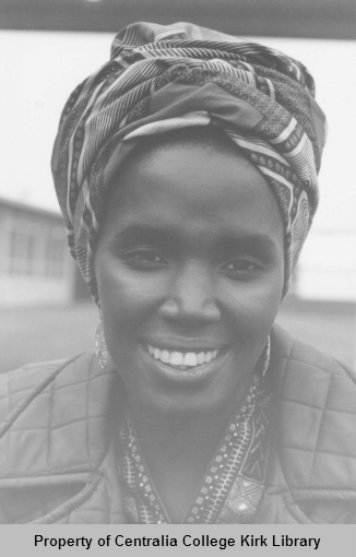 Susan Kithome, October 1972 - Foreign Students Circa 1970