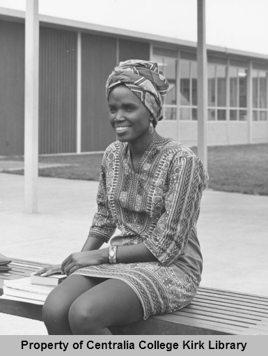 Susan Kithome, October 1972 - Foreign Students Circa 1970